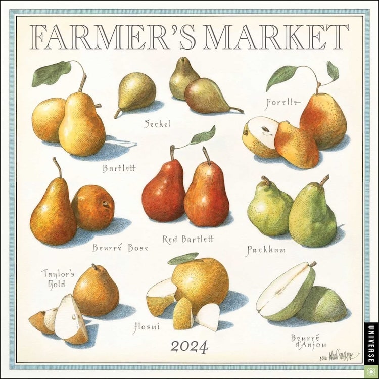 Farmer's Market calendar