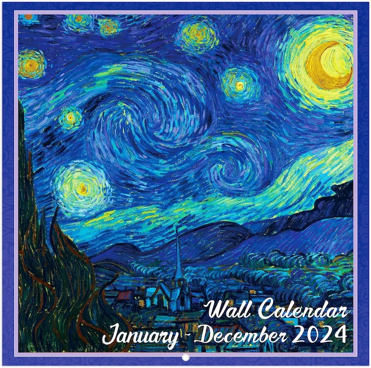 Van Gogh calendar